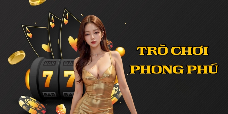 List trò chơi Casino E2BET phong phú