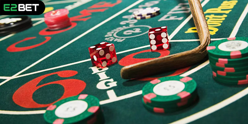 Cách chơi Craps E2BET dễ hiểu nhất